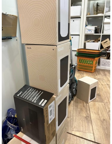 Sistema hilo musical con Sonos en farmacia