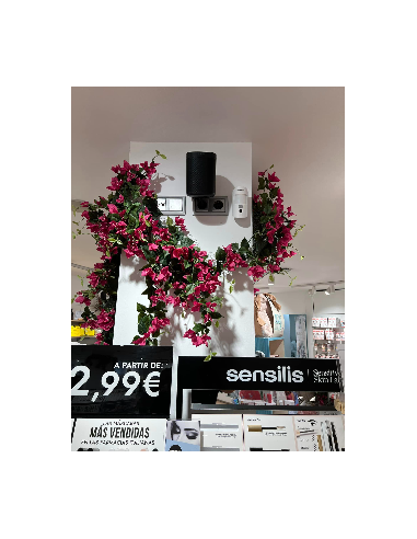 Sistema hilo musical con Sonos en farmacia