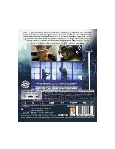 Los Inmortales 4K UHD (+ Blu ray)