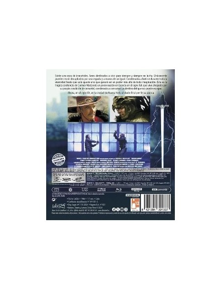 Los Inmortales 4K UHD (+ Blu ray)