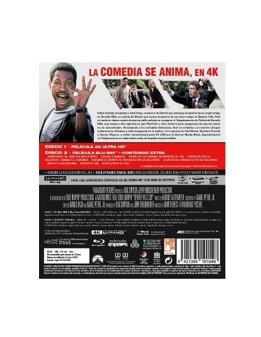 Superdetective en Hollywood 4K UHD (+ Blu ray)