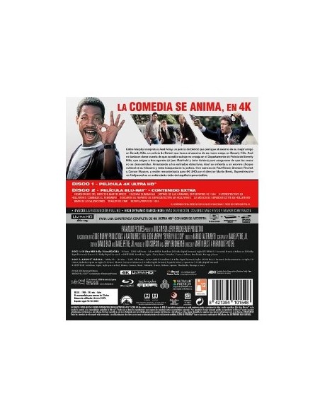 Superdetective en Hollywood 4K UHD (+ Blu ray)