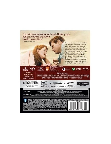 Al Este del Eden 4K UHD (+ Blu ray)