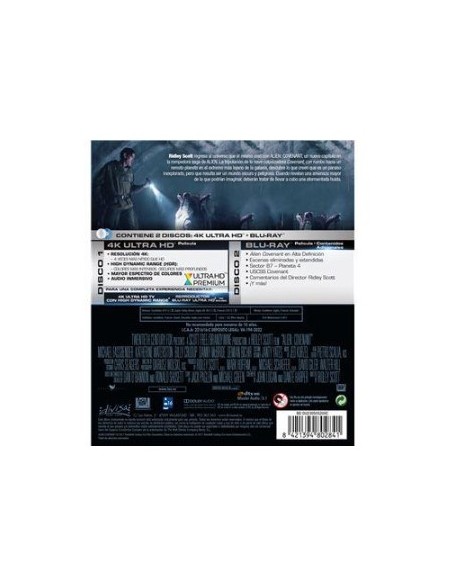 Alien Covenant 4K UHD (+ Blu ray)