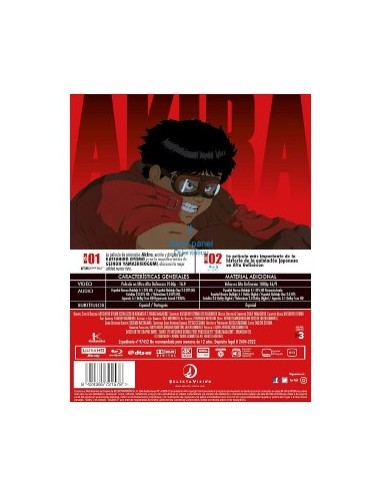 Akira 4k UHD (+ Blu ray)