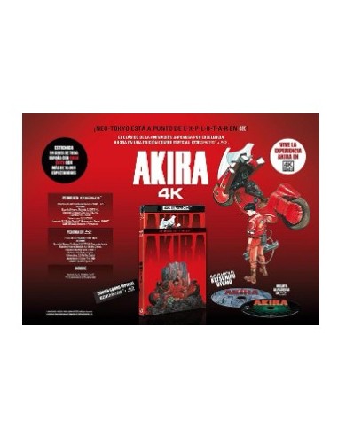 Akira 4k UHD (+ Blu ray)