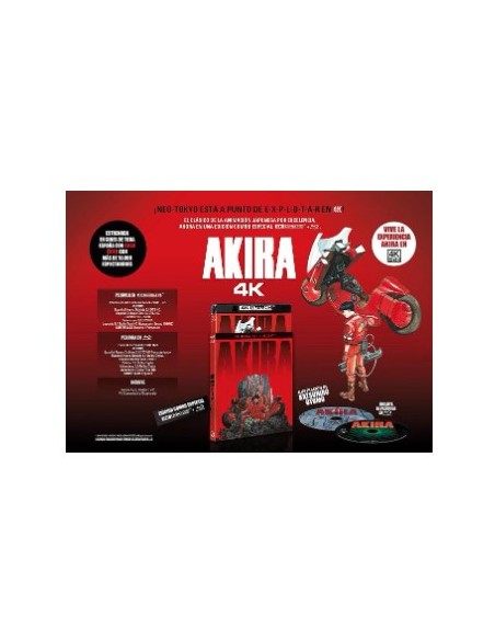 Akira 4k UHD (+ Blu ray)