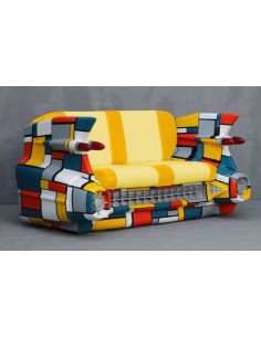 Sofa retro coche Chevy USA Mondrian