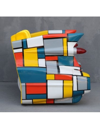 Sofa retro coche Chevy USA Mondrian