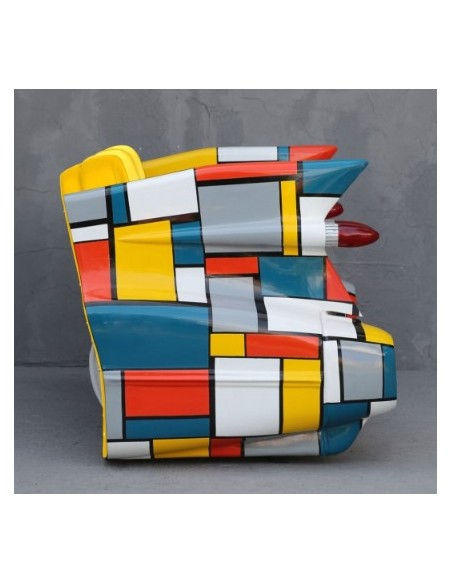 Sofa retro coche Chevy USA Mondrian
