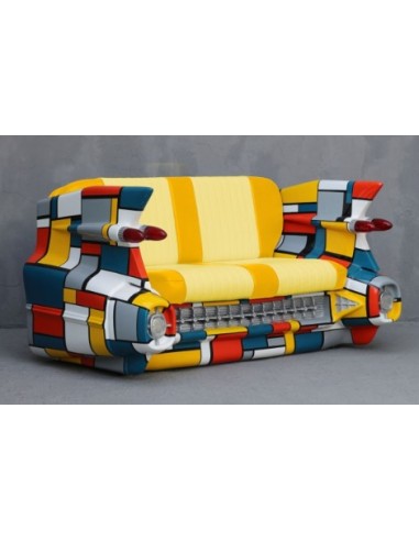 Sofa retro coche Chevy USA Mondrian