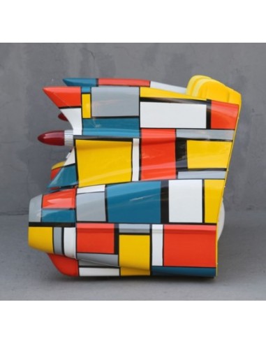 Sofa retro coche Chevy USA Mondrian