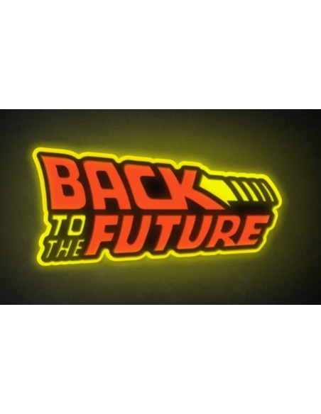 Rótulo led Back to the Future