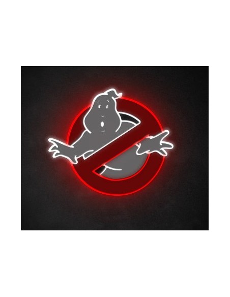 Rótulo led Cazafantasmas