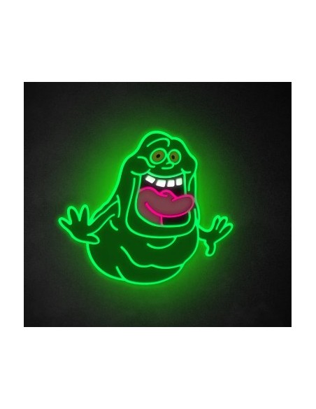 Rótulo led "Slimer" Cazafantasmas