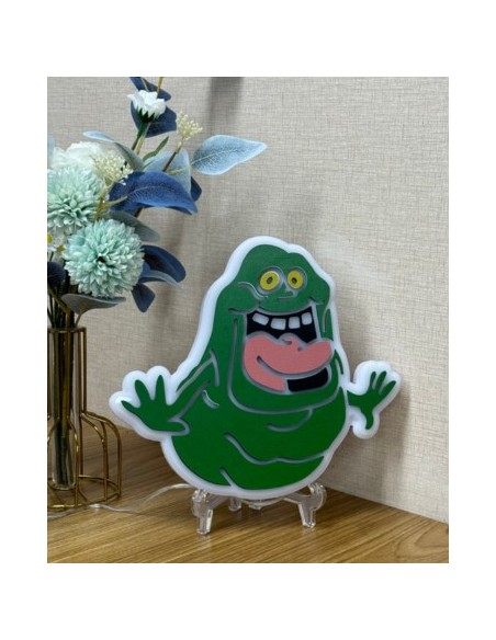 Rótulo led "Slimer" Cazafantasmas