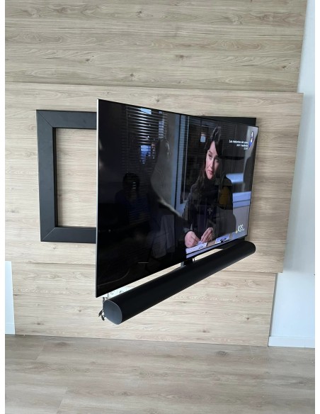 Colgar televisión (soporte motorizado)