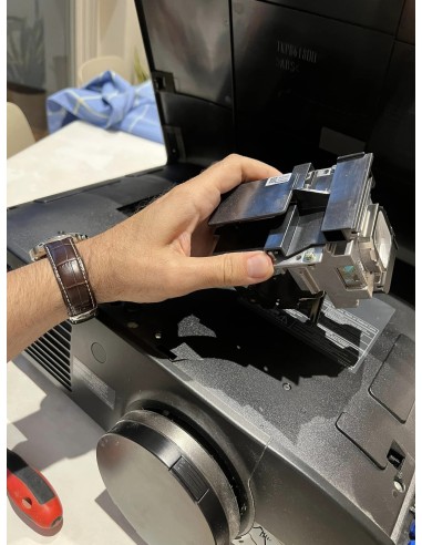 Cambio de lámpara de proyector