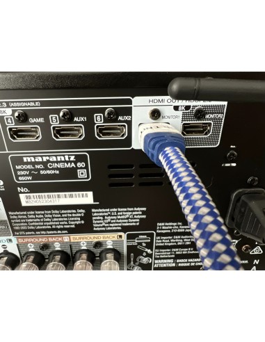 Instalación cine en casa con TV Sony 4K, AV Marantz y Sonus Faber