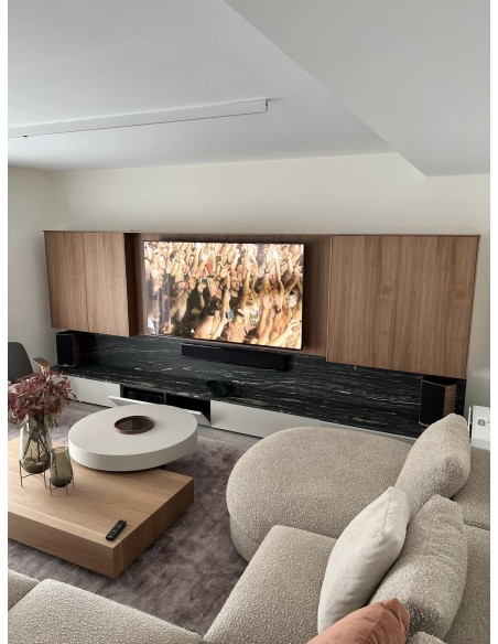 Instalación cine en casa con TV Sony 4K, AV Marantz y Sonus Faber