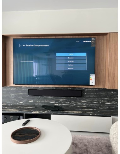 Cine en Casa diseño minimalista