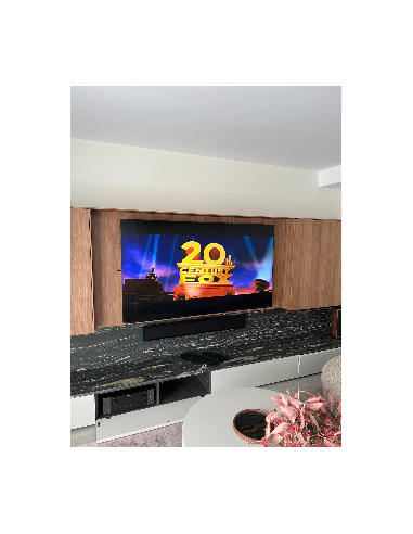 Cine en Casa diseño minimalista