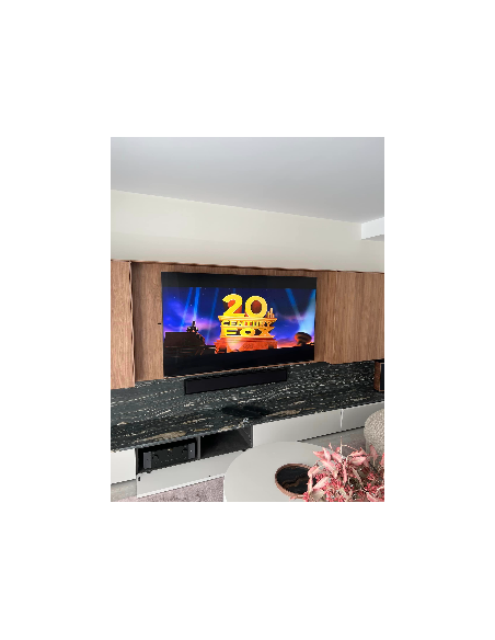 Cine en Casa diseño minimalista