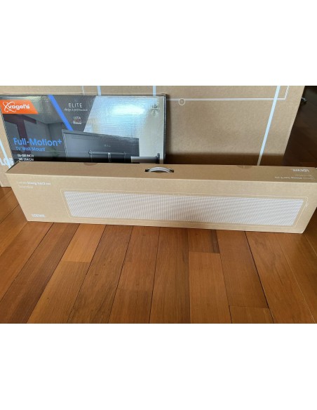 Cine en casa TV Loewe 4k + barra de sonido