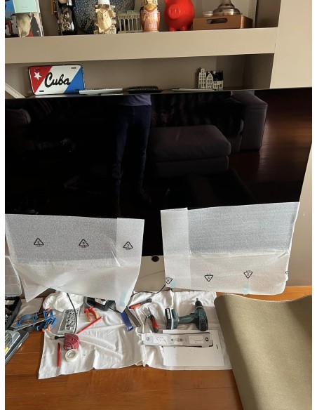 Cine en casa TV Loewe 4k + barra de sonido