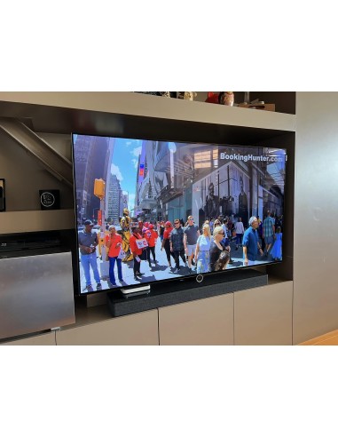 Cine en casa TV Loewe 4k + barra de sonido