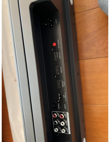 Cine en casa TV Loewe 4k + barra de sonido