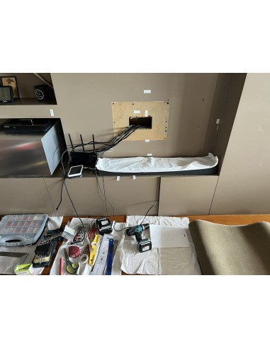 Cine en casa TV Loewe 4k + barra de sonido