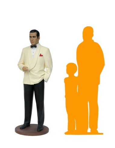 figura a tamaño real humphrey bogart hollywood life size figure