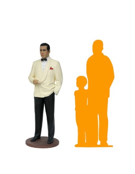figura a tamaño real humphrey bogart hollywood life size figure