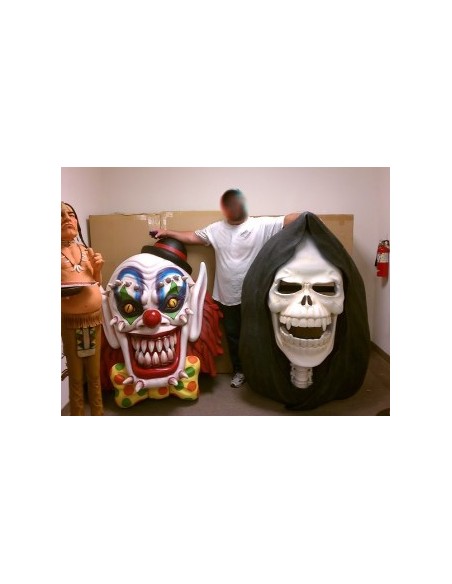 Máscara gigante payaso