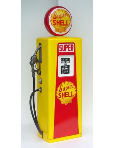 Surtidor gasolina Shell USA vintage