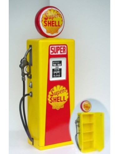Surtidor gasolina Shell USA vintage