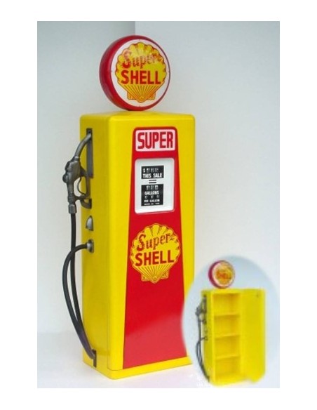 Surtidor gasolina Shell USA vintage