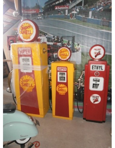 Surtidor gasolina Shell USA vintage