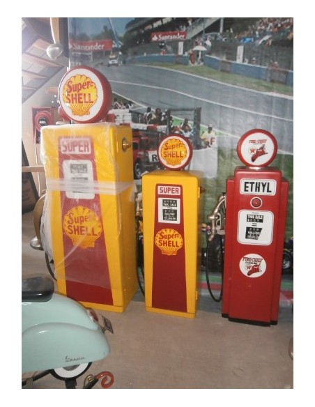 Surtidor gasolina Shell USA vintage