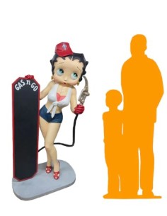 Betty Boop gasolinera 2