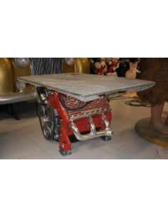 Mesa cristal motor V8 2