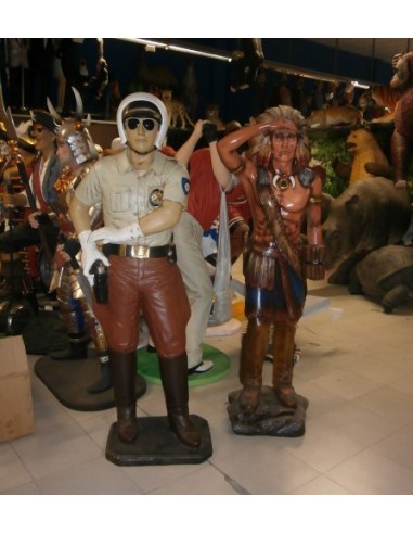 Policía de carretera americano