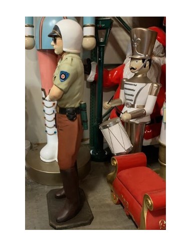 Policía de carretera americano