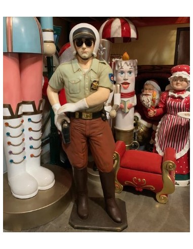 Policía de carretera americano