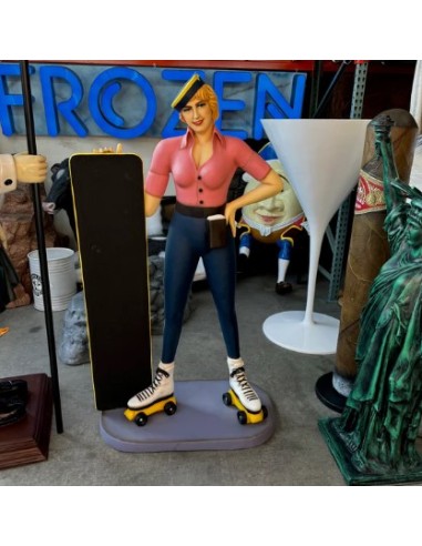 Patinadora camarera USA vintage