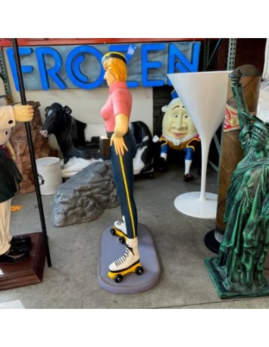 Patinadora camarera USA vintage