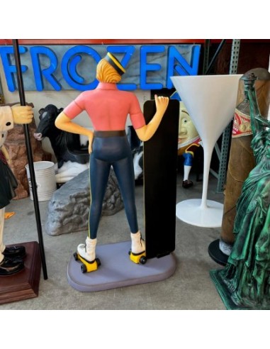 Patinadora camarera USA vintage