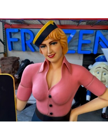 Patinadora camarera USA vintage