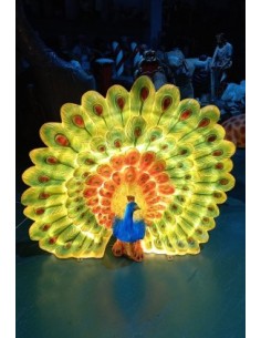 Pavo Real con luz 2